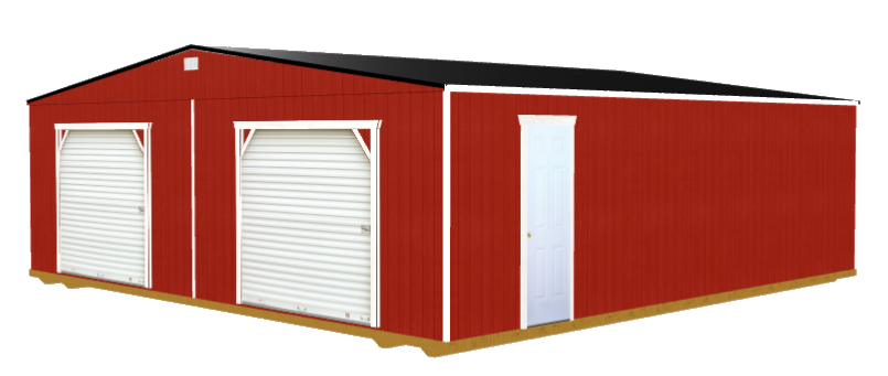 9' Double Wide Garage